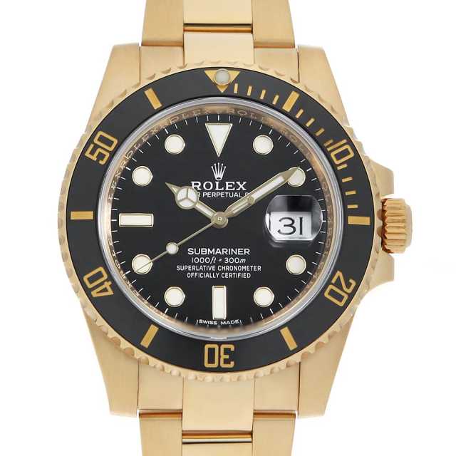 SUBMARINER116618LNBLACK 116618LN