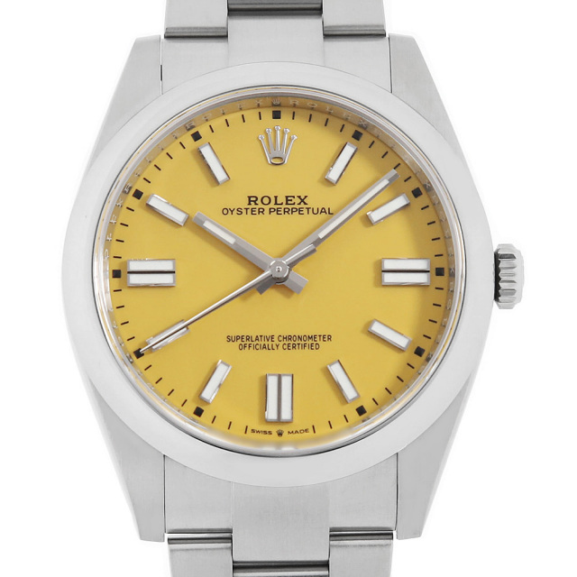 OYSTER-PERPETUAL124300YELLOW 124300